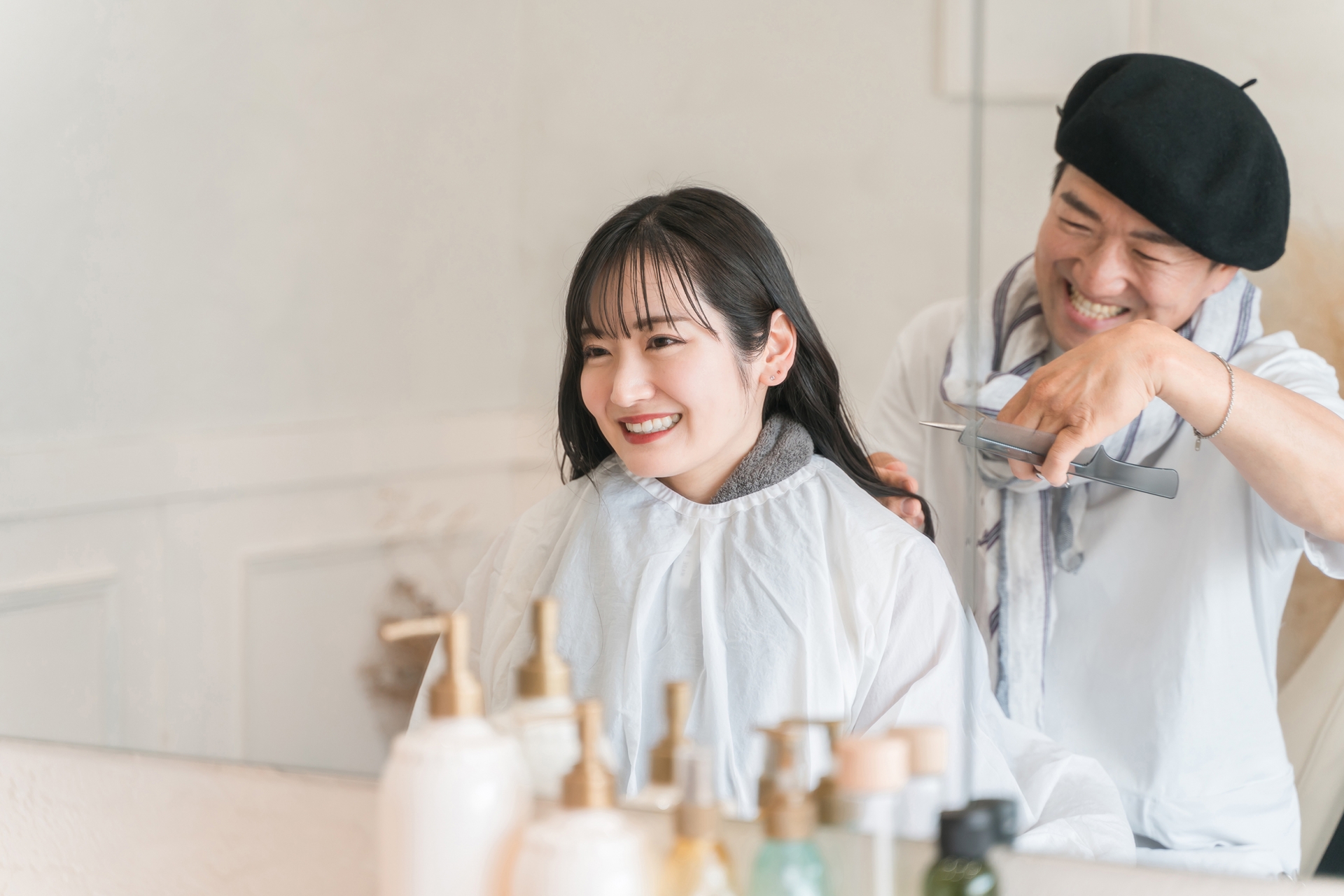カットモデルにと声かけられる人の特徴は3つ！